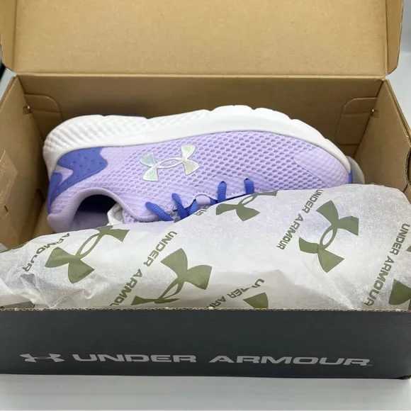 Under ArmourCharged Rogue Youth 3 (Big Kid) Purple Violet New In Box