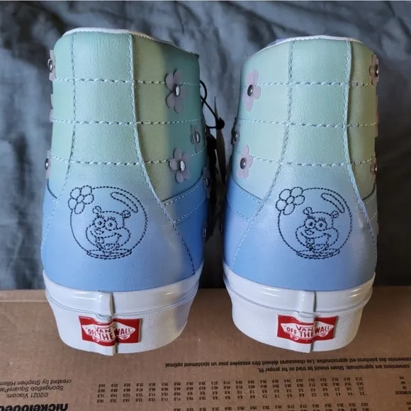 Van Spongebob Sk8 Hi 38 DX Sandy Liang Men 10 Sandy Cheeks VNOA38GF9ZM 112024