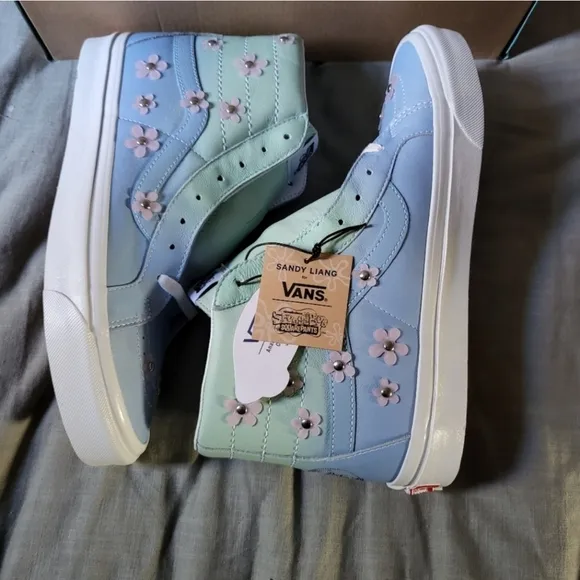 Van Spongebob Sk8 Hi 38 DX Sandy Liang Men 10 Sandy Cheeks VNOA38GF9ZM 112024