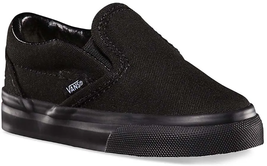 Vans Toddler Classic Slip-On Black/Black