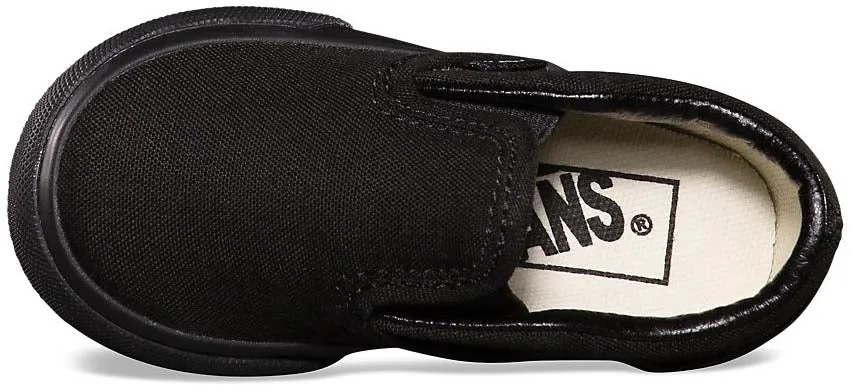 Vans Toddler Classic Slip-On Black/Black