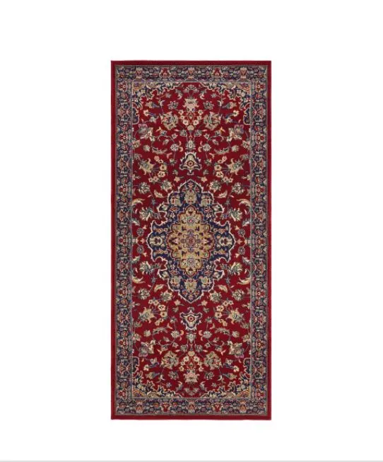 VEDBAK - Rug low pile, multi color 80x180 cm