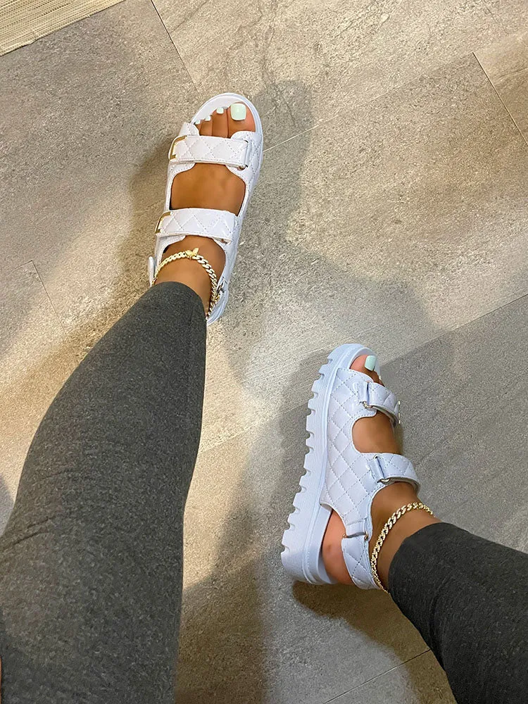 Velcro Thick Sole Sandals