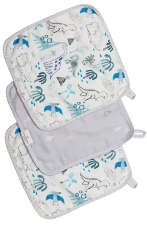 Washcloth Set - 3 Pack - Dinosaurs