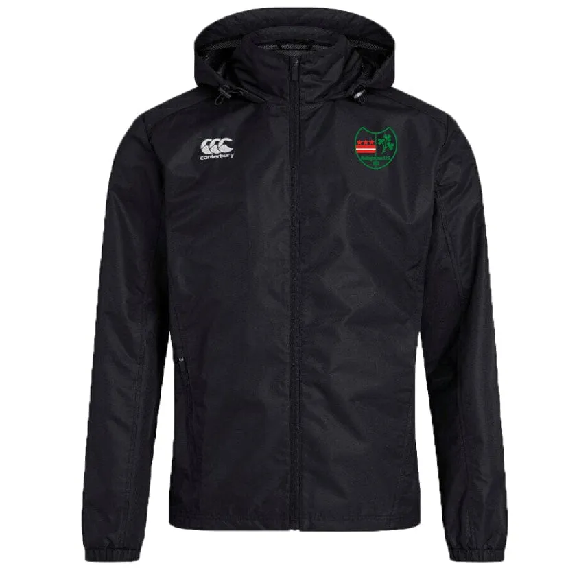 Washington Irish Rugby Club Vaposhield Full Zip Rain Jacket by Canterbury
