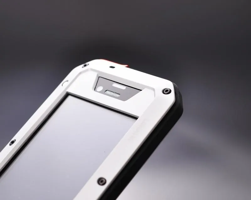 Waterproof Series iPhone 4 and 4S Metal Case - Silver
