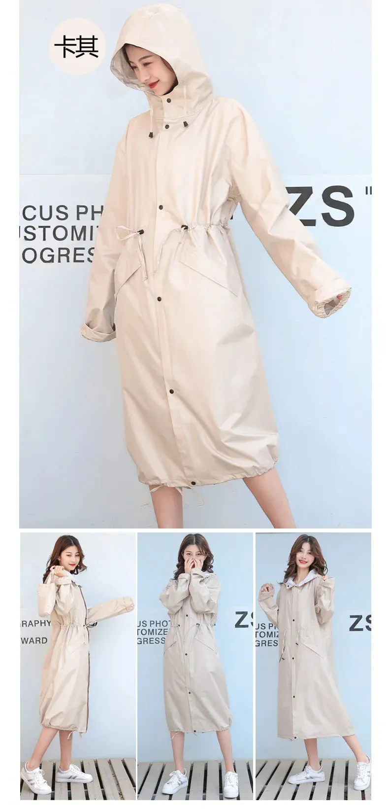 WM Lightweight Hiking Rain Poncho