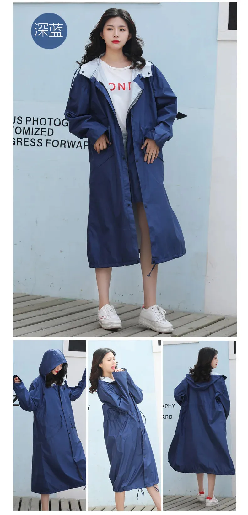 WM Lightweight Hiking Rain Poncho