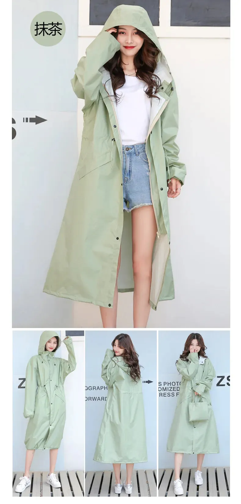 WM Lightweight Hiking Rain Poncho