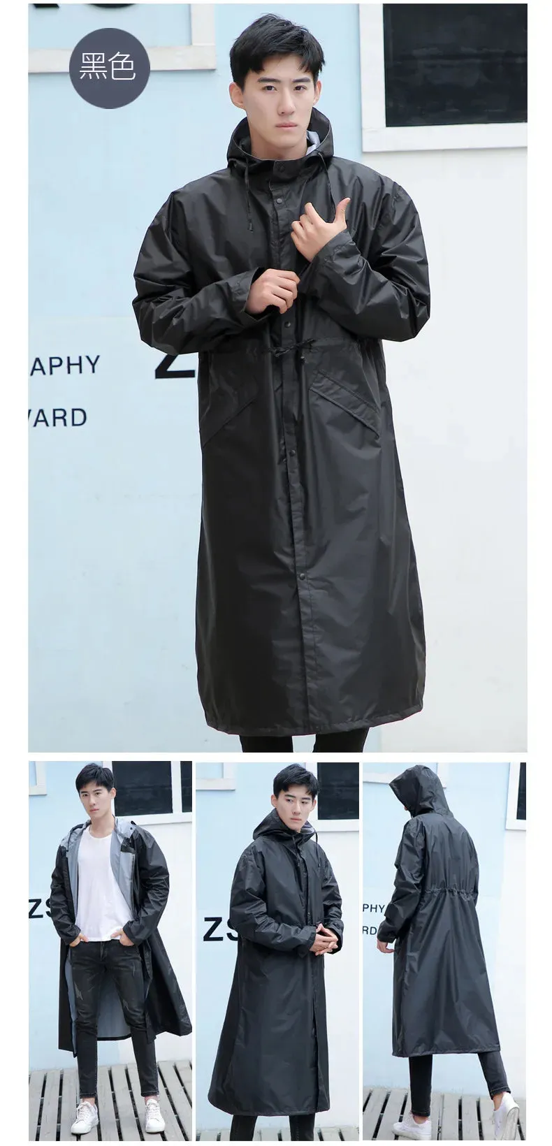 WM Lightweight Hiking Rain Poncho