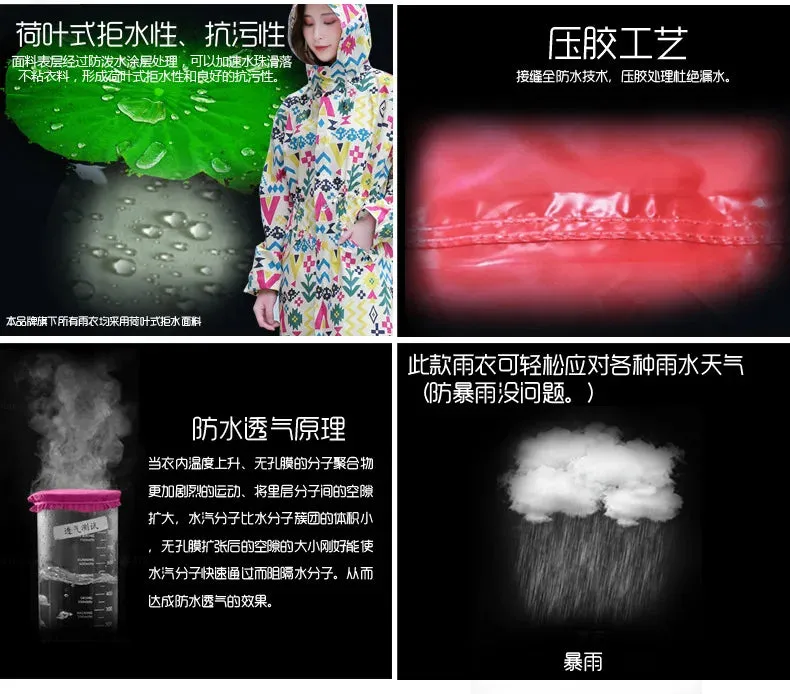 WM Lightweight Hiking Rain Poncho