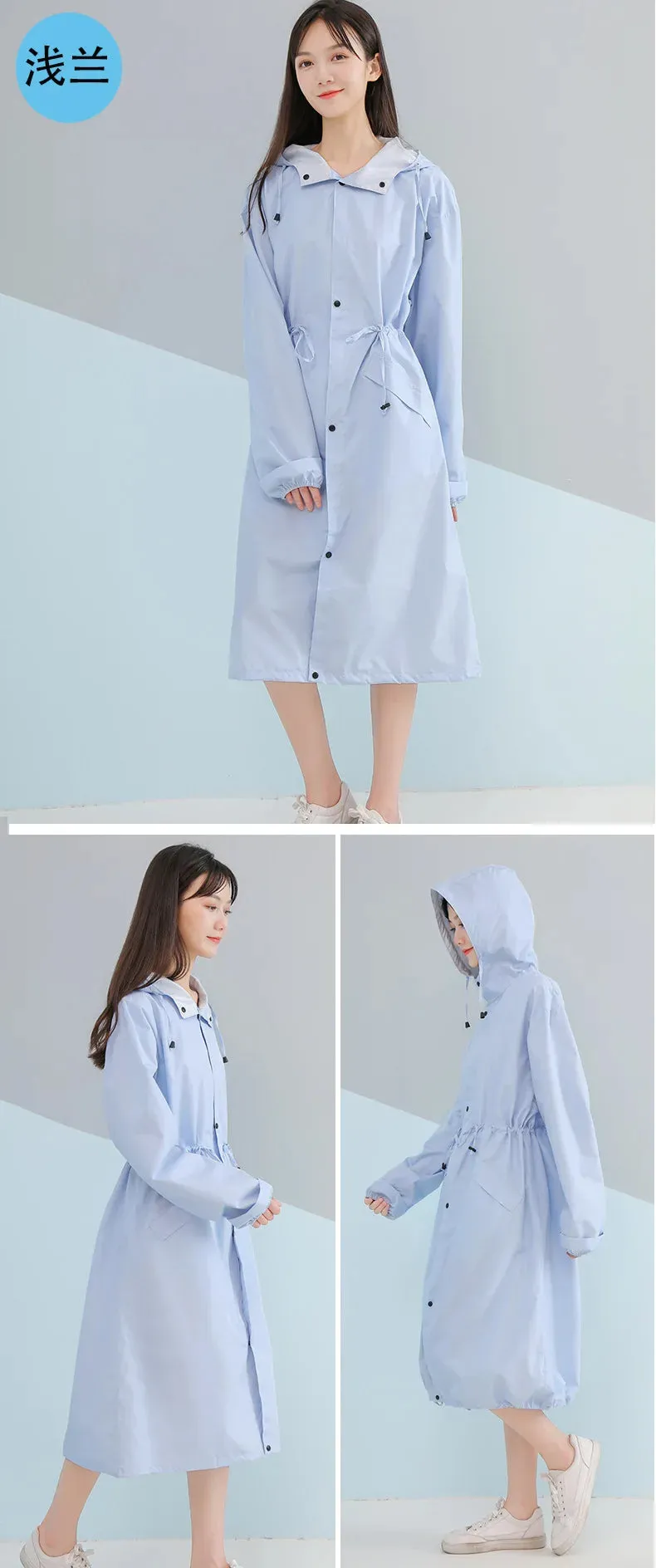 WM Lightweight Hiking Rain Poncho
