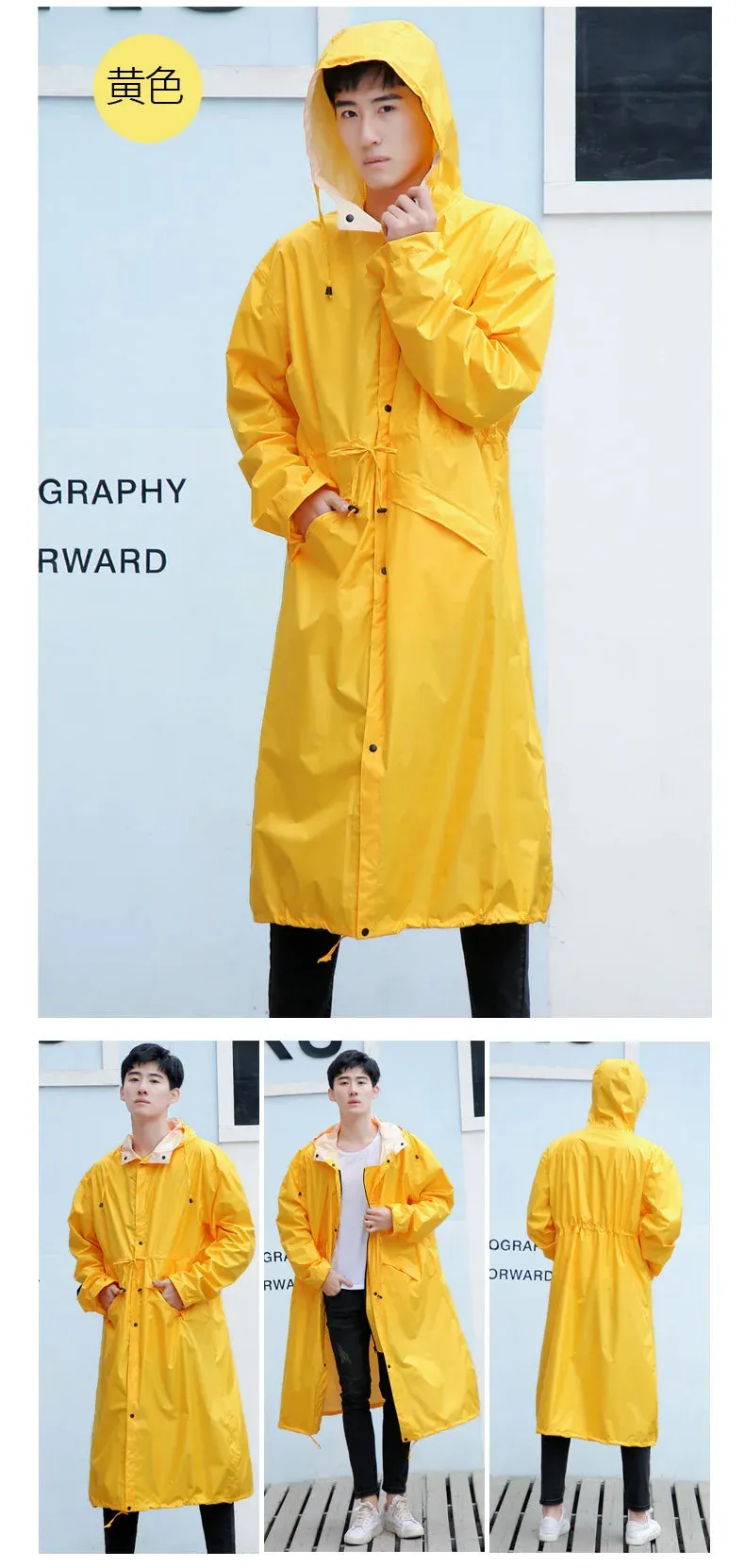 WM Lightweight Hiking Rain Poncho