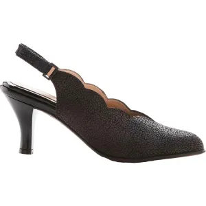 Women's BeautiFeel Valentina Black Leo Matt Print Suede