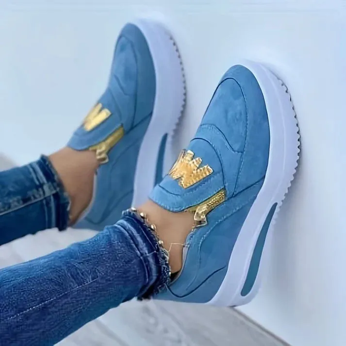 Women's Casual Platform Slip-on Orthopaedic Trainers