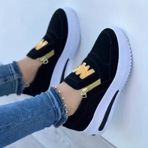 Women's Casual Platform Slip-on Orthopaedic Trainers