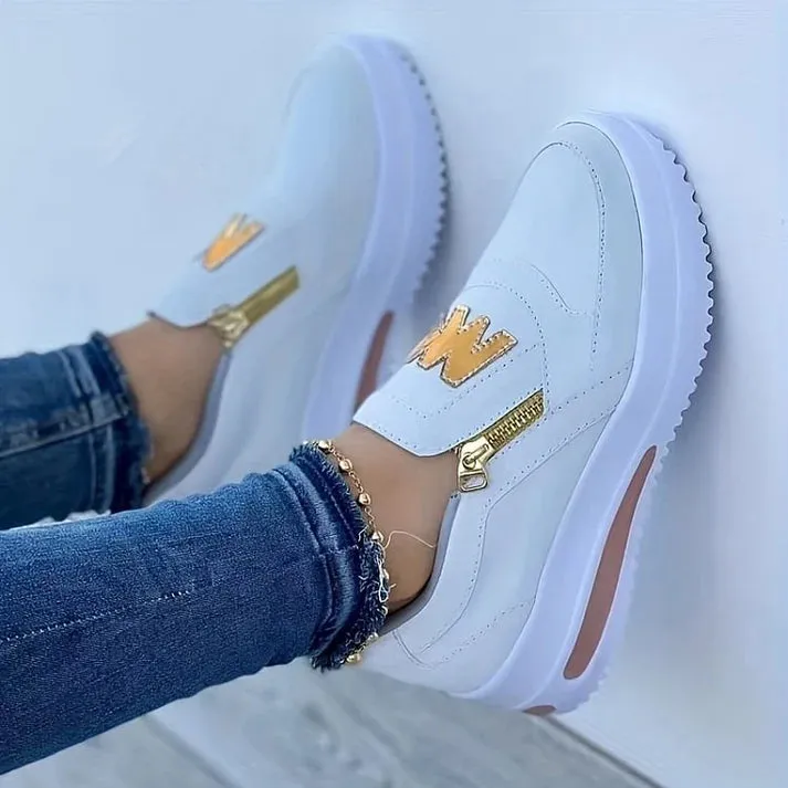 Women's Casual Platform Slip-on Orthopaedic Trainers