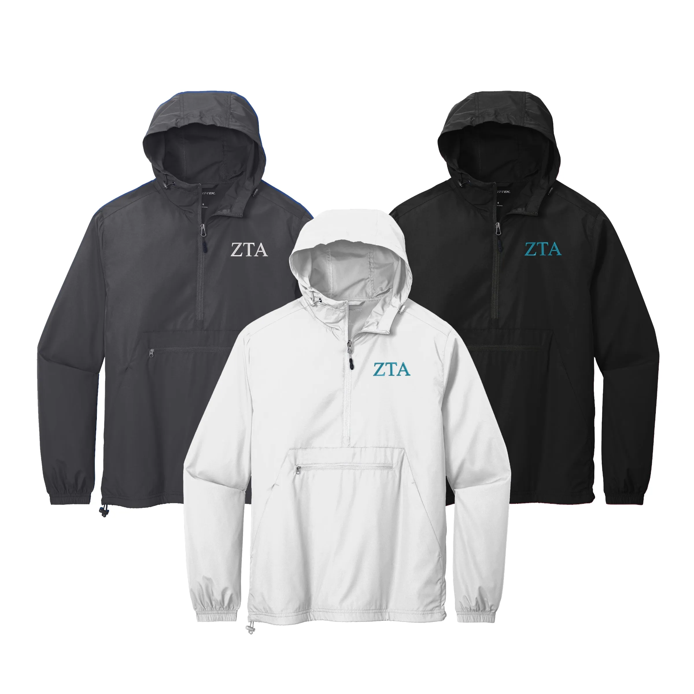 Zeta Tau Alpha Windbreaker - Letters