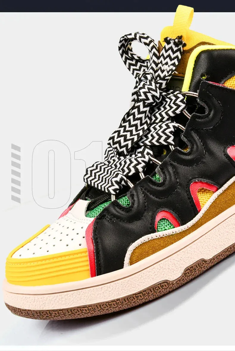 Zodie Wide Shoe Lacing UNISEX High  Sneakers