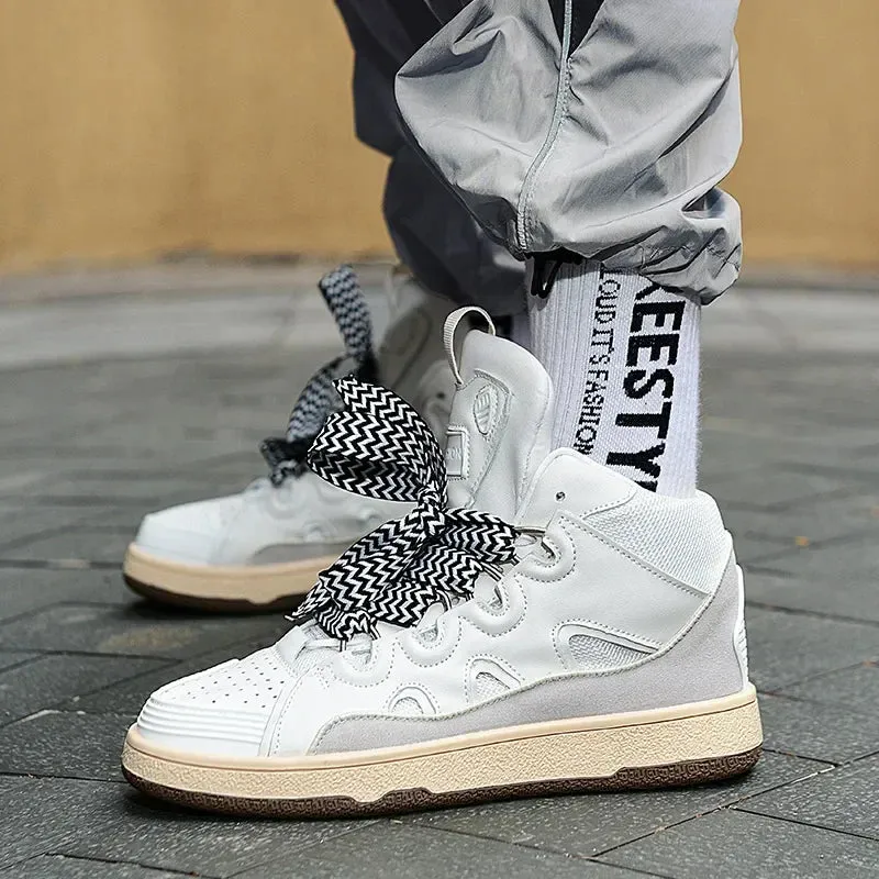 Zodie Wide Shoe Lacing UNISEX High  Sneakers