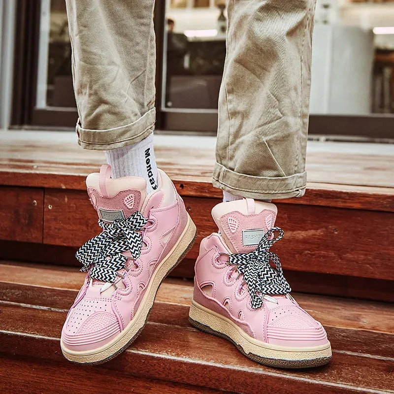 Zodie Wide Shoe Lacing UNISEX High  Sneakers