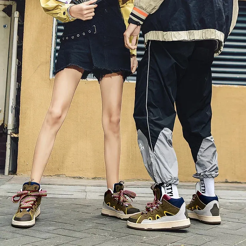 Zodie Wide Shoe Lacing UNISEX High  Sneakers