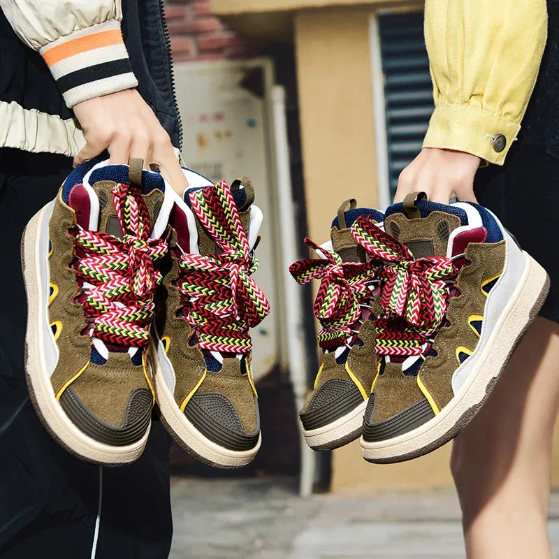 Zodie Wide Shoe Lacing UNISEX High  Sneakers