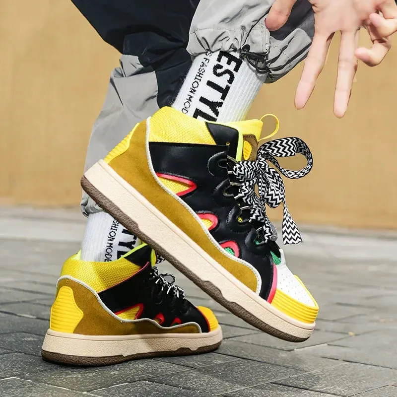 Zodie Wide Shoe Lacing UNISEX High  Sneakers